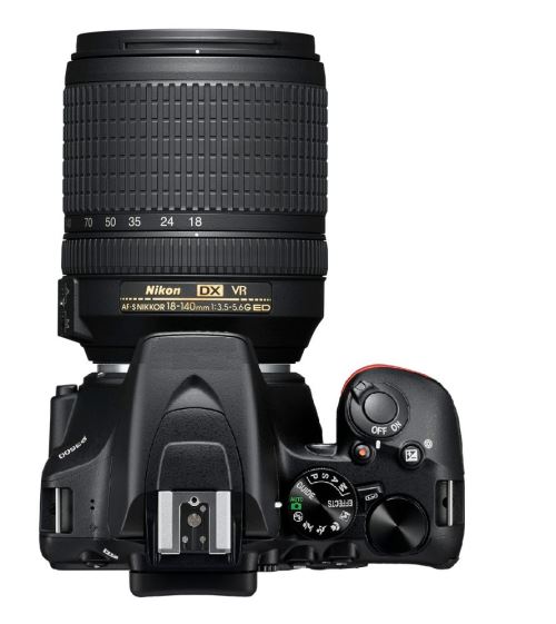 Appareil Photo Reflex Nikon D3500 Noir + Objectif Nikkor AF-S 18-140 mm f/3.5- 5.6 G + Carte mémoire SD 16 Go + Sacoche de transport État correct reconditionné disponible sur Fnac