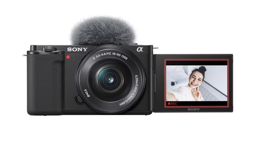 Appareil Photo/Vlogging Hybride Sony ZV-E10 + Objectif E 16-50mm f/3,5-5,6 OSS État correct Sony reconditionné disponible sur Fnac