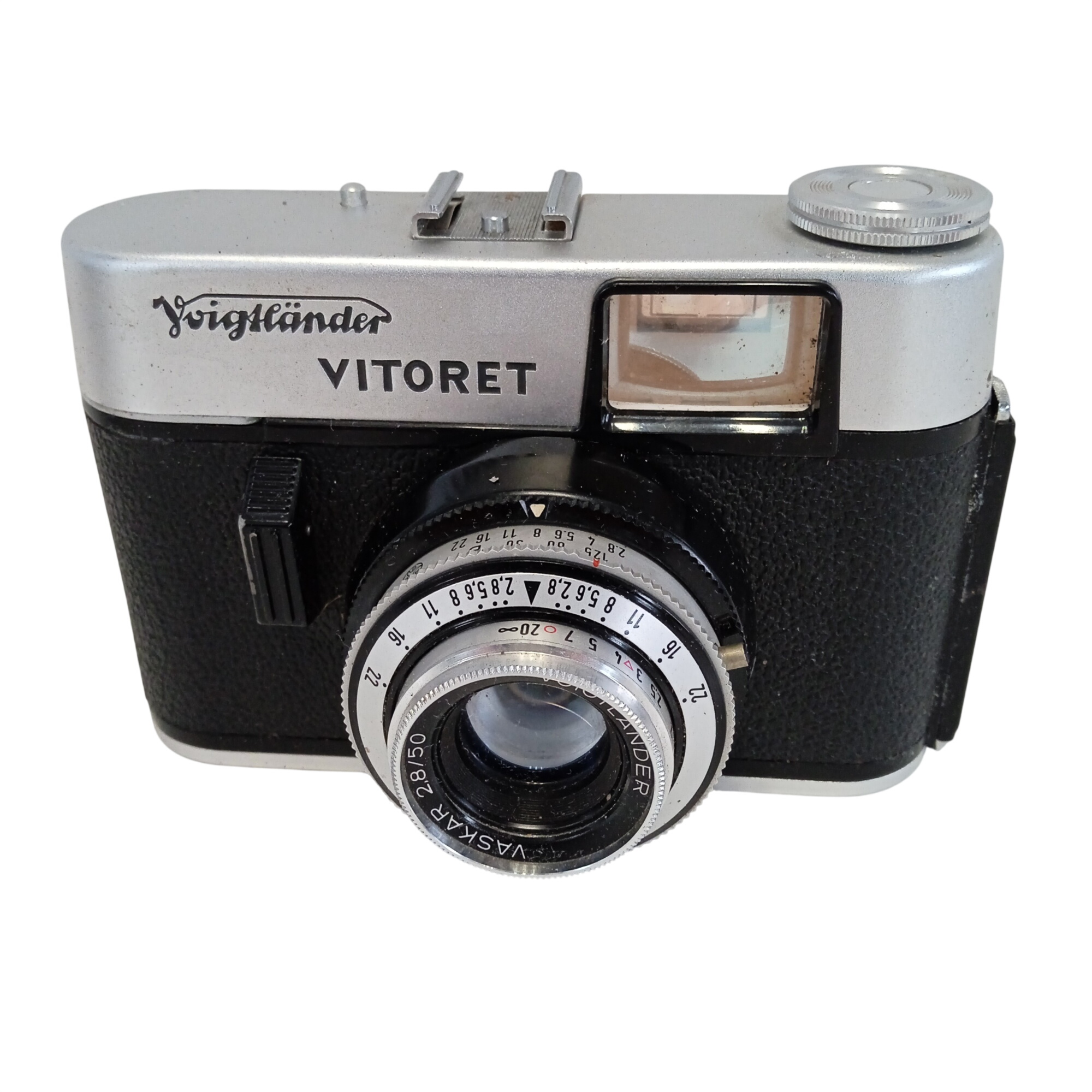 Appareil Photo Voigtländer Vitoret Vintage Années 60/70 État correct - 30,00 € Appareil Photo Voigtländer Vitoret Vintage Années 60/70 État correct reconditionné disponible sur Label Emmaüs