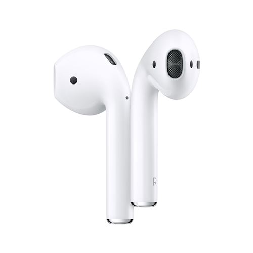 Apple AirPods 2 avec boîtier de charge Ecouteurs sans fil True Wireless État correct Apple reconditionné disponible sur Fnac