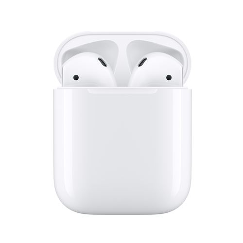 Apple AirPods 2 Premium Ecouteurs sans fil True Wireless Blanc argenté Reconditionné Reborn Grade A++ État correct Apple reconditionné disponible sur Fnac