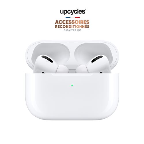 Apple Airpods Pro 1re génération Blanc avec boîtier de charge Reconditionné Grade A Upcycles État correct Apple reconditionné disponible sur Fnac