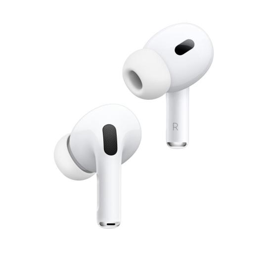 Voir photo 2 de Apple AirPods Pro 2 avec USB‑C MagSafe Case blancbudget | Dero Apple AirPods Pro 2 avec USB‑C MagSafe Case blancbudget Reconditionné Apple reconditionné photo 2 | Dero