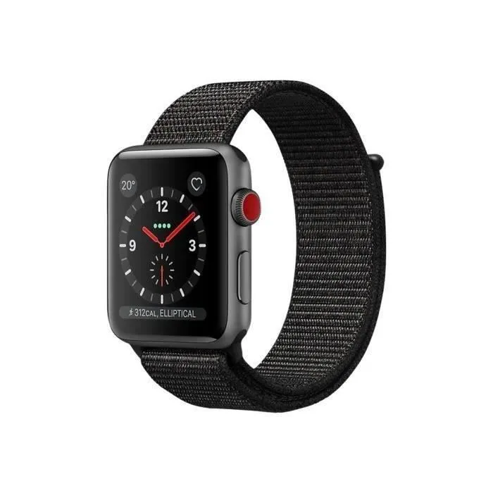 Apple Apple Watch Series 3 - Aluminium gris Sidéral Case - Noir Band (2018) - Reconditionné - Très bon état Reconditionné - 105,00 € Apple Apple Watch Series 3 - Aluminium gris Sidéral Case - Noir Band (2018) - Reconditionné - Très bon état Reconditionné Apple reconditionné disponible sur Cdiscount Seconde Vie