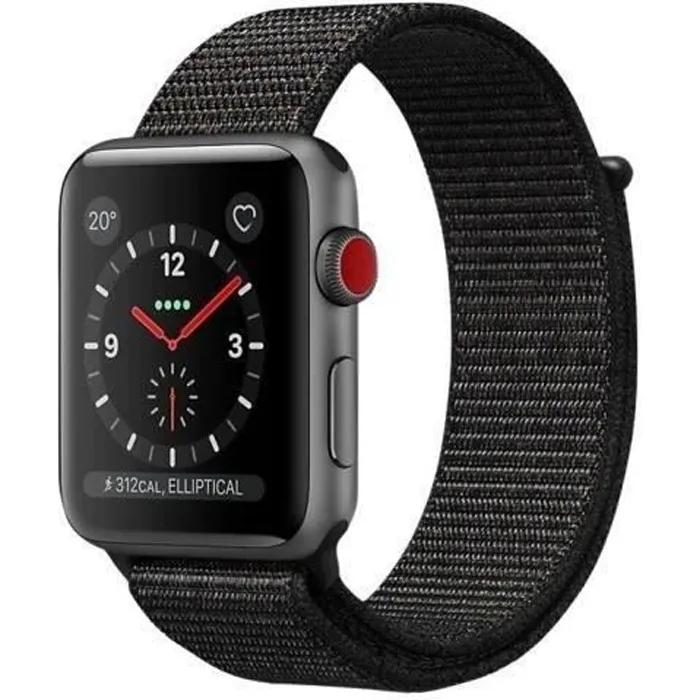 Apple Apple Watch Series 3 - Aluminium gris Sidéral Case - Noir Band (2018) - Reconditionné - Etat correct refurbished - 101,00 € Apple Apple Watch Series 3 - Aluminium gris Sidéral Case - Noir Band (2018) - Reconditionné - Etat correct refurbished reconditionné disponible sur Cdiscount Seconde Vie