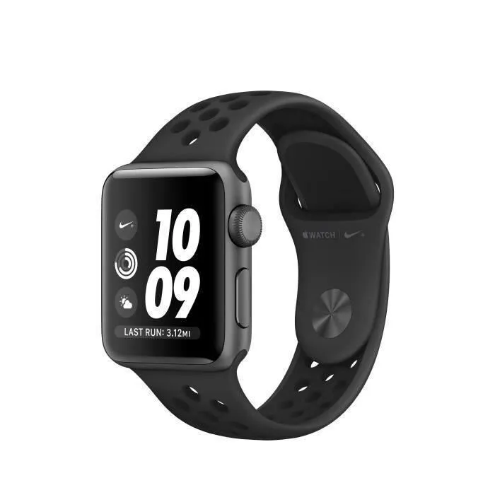 Apple Apple Watch Series 3 Nike+ - Aluminium gris Sidéral Case - Anthracite - Noir Band (2018) - Reconditionné - Excellent état Reconditionné - 159,00 € Apple Apple Watch Series 3 Nike+ - Aluminium gris Sidéral Case - Anthracite - Noir Band (2018) - Reconditionné - Excellent état Reconditionné Apple reconditionné disponible sur Cdiscount Seconde Vie