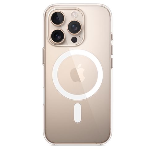Apple Coque de protection avec MagSafe pour iPhone 16 Pro transparente État correct Apple reconditionné disponible sur Fnac