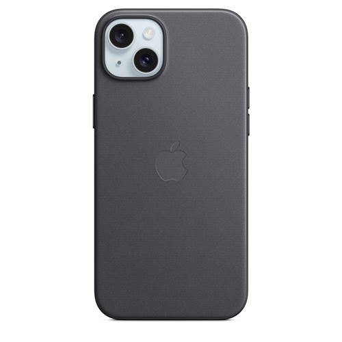 Apple Coque en tissage fin avec MagSafe pour iPhone 15 Plus Noir État correct Apple reconditionné disponible sur Fnac