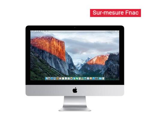 Apple iMac 21.5" LED 1 To 16 Go RAM Intel Core i5 quadricœur à 2.8 GHz Sur-mesure Fin 2015 État correct Apple reconditionné disponible sur Fnac