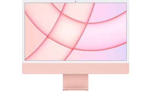 Apple iMac 24"" 512 Go SSD 8 Go RAM Puce M1 CPU 8 cœurs GPU 8 cœurs Rose État correct Apple reconditionné disponible sur Fnac