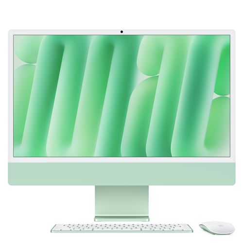 Apple iMac 24" écran retina 4,5K 256Go 16 Go RAM Puce M4 CPU 10 cœurs GPU 10 cœurs Vert État correct Apple reconditionné disponible sur Fnac