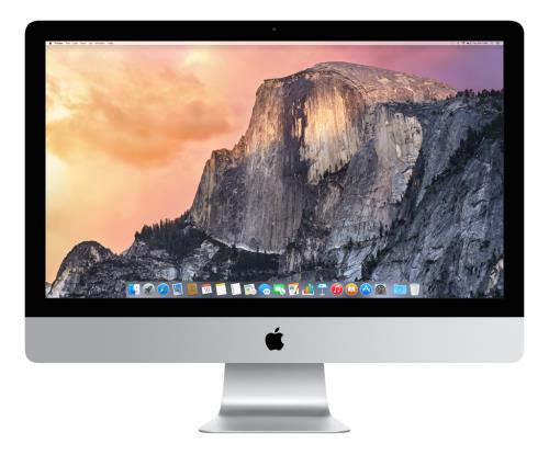 Apple iMac 27 5K Retina 1 To Fusion Drive 8 Go RAM Intel Quad Core i5 à 3,5 GHz MF886 Fin 2014 État correct N/A reconditionné disponible sur Fnac