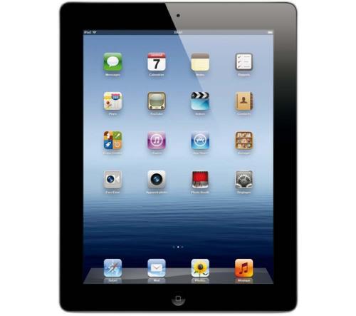 Apple iPad 4 avec écran Retina 3G Wi-Fi + 3G 16GB Noir - Reconditionné par Apple État correct Apple reconditionné disponible sur Fnac