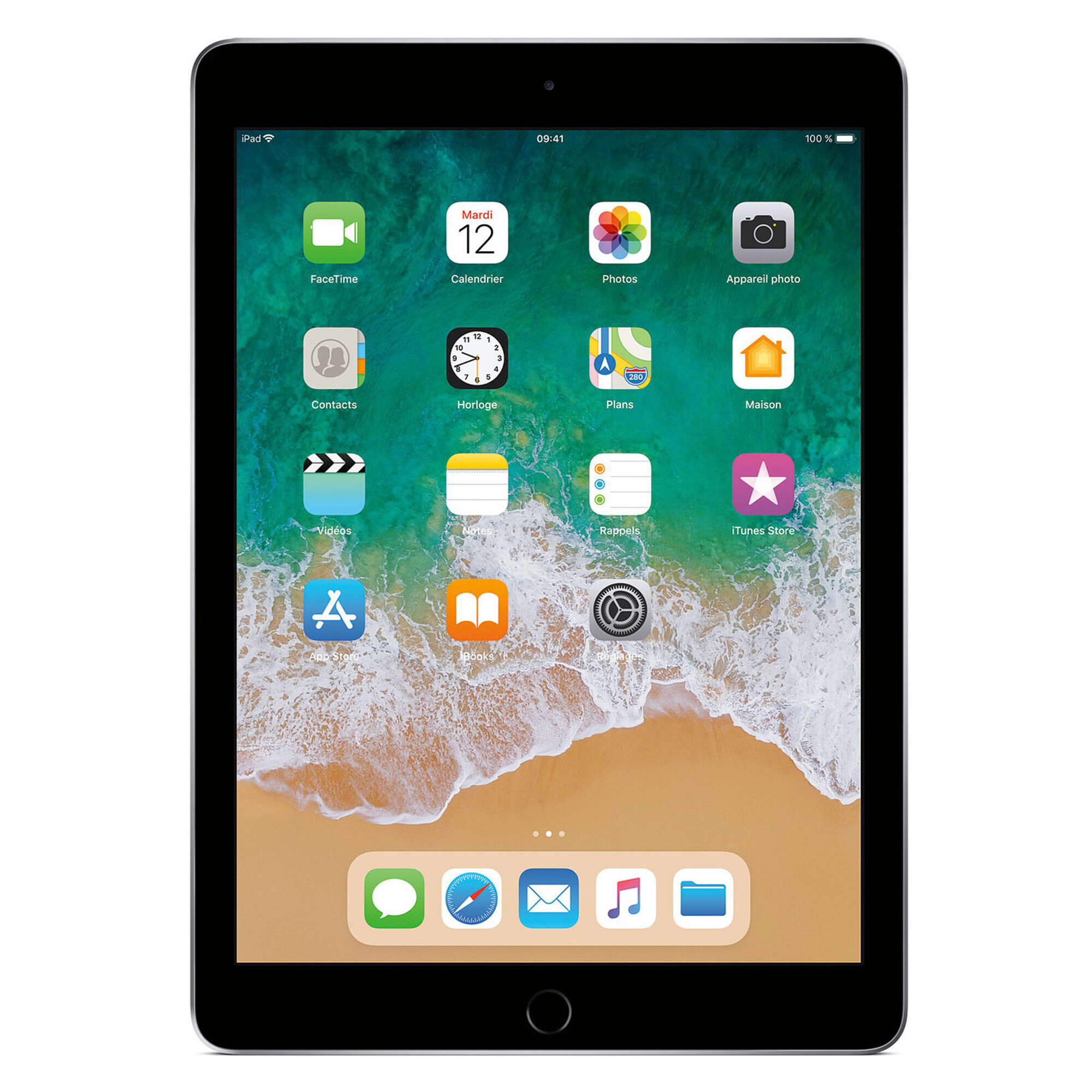 Apple iPad 9.7 2018 6e Gén Tablette 9.7  A10 32 Go iOS 11 Gris Sidéra - Bon état Bon état Apple reconditionné photo 2 | Dero