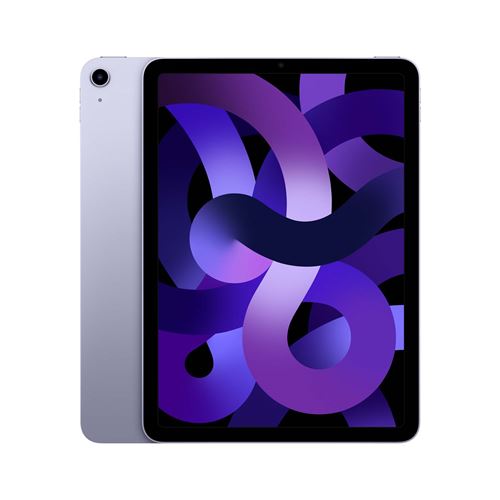 Apple iPad Air 10,9" Puce Apple M1 64 Go Wifi 5ème génération 2022 Mauve État correct reconditionné disponible sur Fnac