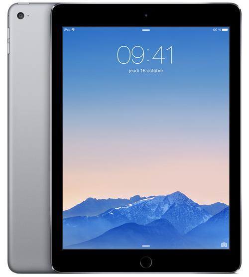 Apple iPad Air 2 32 Go WiFi Gris Sidéral 9.7" État correct Apple reconditionné disponible sur Fnac
