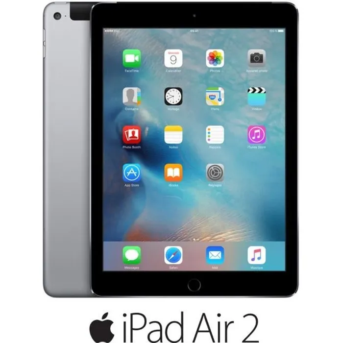 Apple iPad Air 2 Wi-Fi Cellular 16Go Gris sidéral Reconditionné - 109,00 € Apple iPad Air 2 Wi-Fi Cellular 16Go Gris sidéral Reconditionné Apple reconditionné disponible sur Cdiscount Seconde Vie