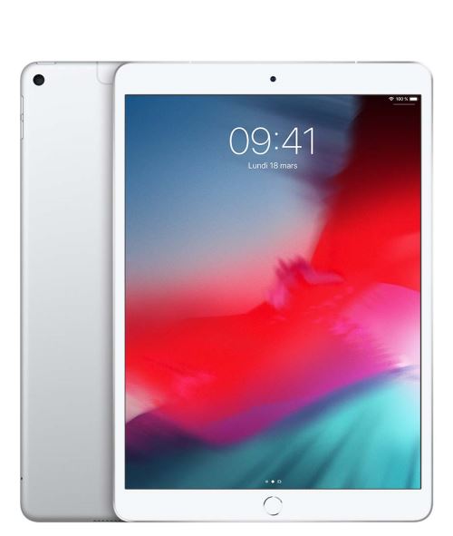Apple iPad Air 256 Go WiFi + 4G Argent 10.5" 2019 3ème génération État correct Apple reconditionné disponible sur Fnac