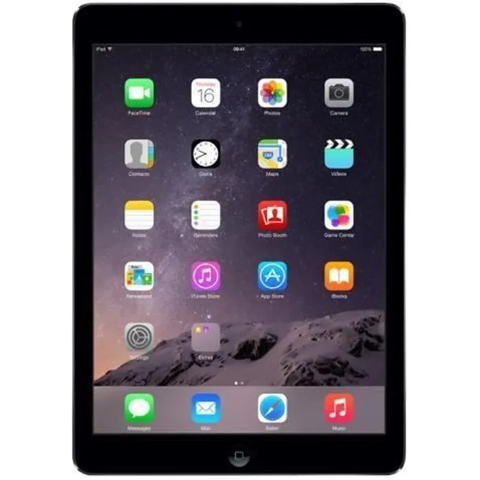 Apple iPad Air Wi-Fi Tablette 16 Go 9.7 IPS (2048 x 1536) gris Reconditionné - 112,27 € Apple iPad Air Wi-Fi Tablette 16 Go 9.7 IPS (2048 x 1536) gris Reconditionné Apple reconditionné disponible sur Cdiscount Seconde Vie | Dero