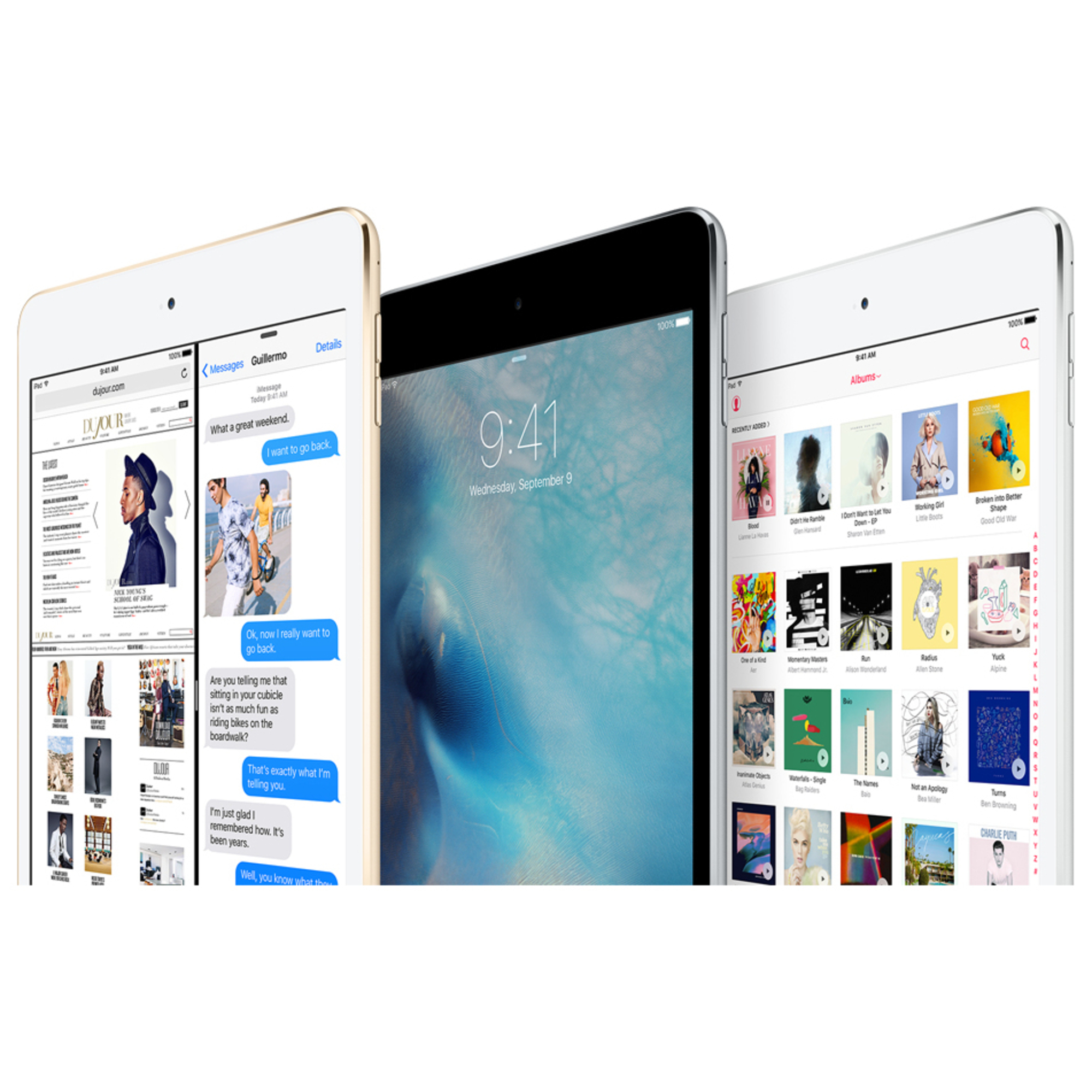 Voir photo 2 de Apple iPad mini 4 4G LTE 64 Go 20,1 cm (7.9 ) Wi-Fi 5 (802.11ac) iOS Or - Très bon état | Dero Apple iPad mini 4 4G LTE 64 Go 20,1 cm (7.9 ) Wi-Fi 5 (802.11ac) iOS Or - Très bon état Très bon état Apple reconditionné photo 2 | Dero