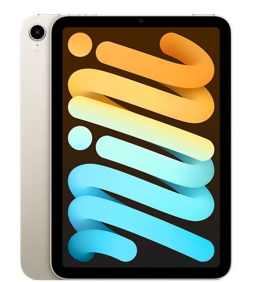 Apple iPad Mini 8,3" 64 Go Lumière stellaire Wifi 6 ème génération 2021 État correct Apple reconditionné disponible sur Fnac