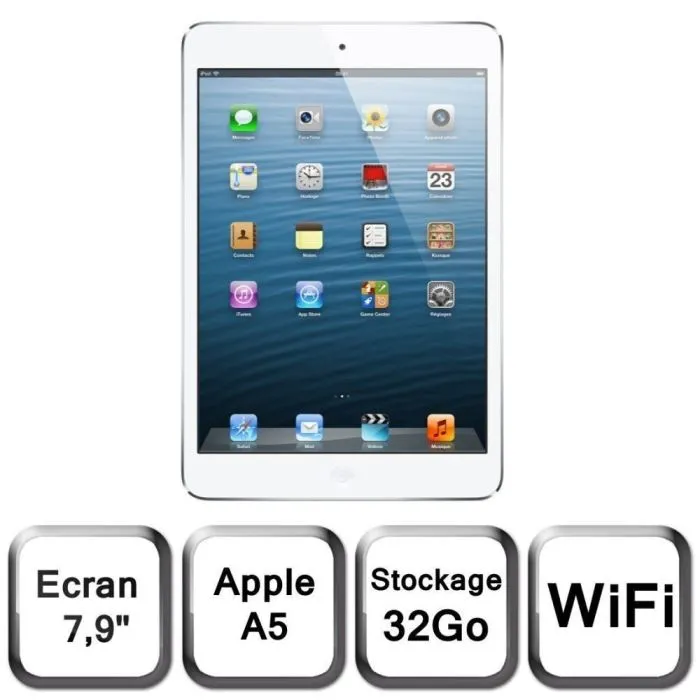 Acheter Apple iPad mini Wi-Fi 32 Go blanc & argent Reconditionné - 71,07 € Apple iPad mini Wi-Fi 32 Go blanc & argent Reconditionné Apple reconditionné disponible sur Cdiscount Seconde Vie