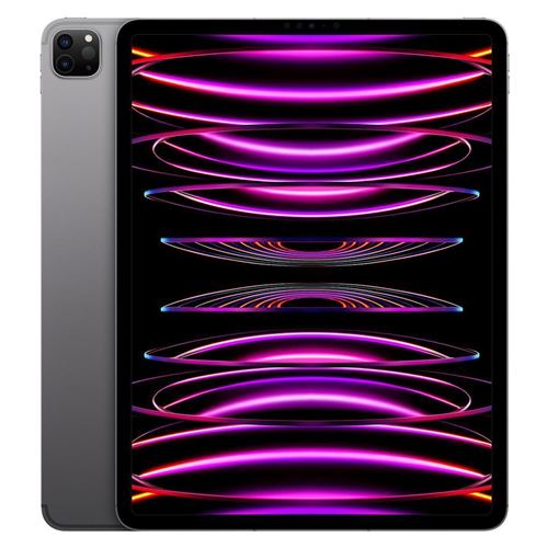 Apple iPad Pro 12,9" Puce Apple M2 128 Go Gris Sidéral Wi-Fi 6ème génération Fin 2022 Reconditionné État correct Apple reconditionné disponible sur Fnac