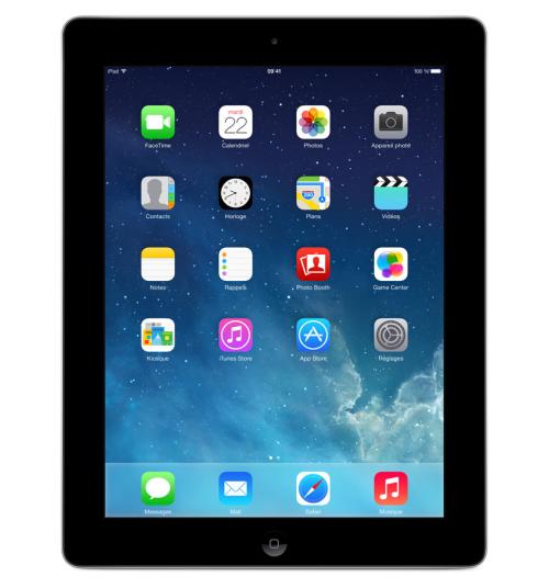 Apple iPad Retina noir 9,7" LED 16 Go WiFi État correct Apple reconditionné disponible sur Fnac