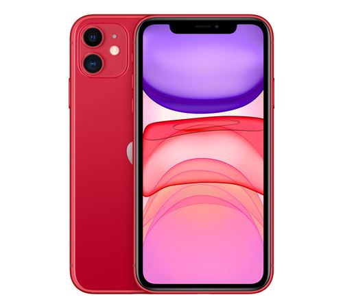 Apple iPhone 11 128 Go 6.1" Rouge - Reconditionné État correct - 217,00 € Apple iPhone 11 128 Go 6.1" Rouge - Reconditionné État correct Apple reconditionné disponible sur Fnac