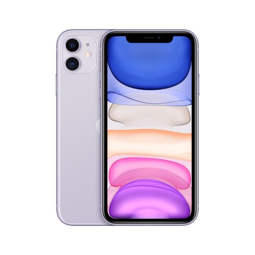 Apple iPhone 11 - 4G smartphone - double SIM / Mémoire interne 64 Go - Écran LCD - 6.1" - 1792 x 828 pixels - 2x caméras arrière 12 MP, 12 MP - front camera 12 MP - Telekom - violet État correct Apple reconditionné disponible sur Fnac