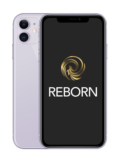 Apple iPhone 11 6,1" 64 Go Double SIM Mauve Reconditionné Grade A Reborn État correct N/A reconditionné disponible sur Fnac