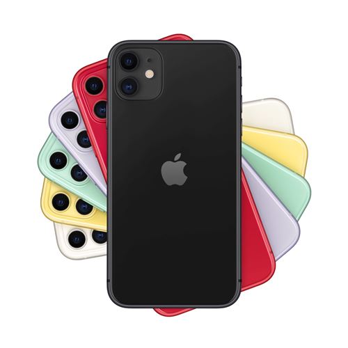Apple iPhone 11 6.1" Double SIM 64 Go Noir V2 État correct Apple reconditionné disponible sur Fnac