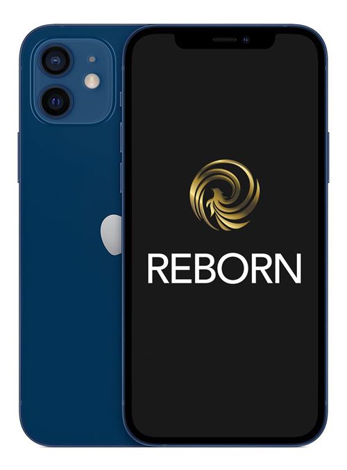 Apple iPhone 12 6,1" 5G 64 Go Double SIM Bleu Reconditionné Grade A Reborn État correct N/A reconditionné disponible sur Fnac