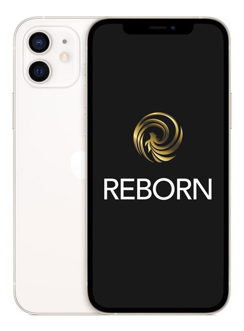 Apple iPhone 12 6,1" 5G Double SIM 64 Go Blanc Reconditionné Grade A Reborn État correct N/A reconditionné disponible sur Fnac