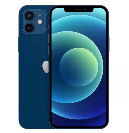 Apple iPhone 12 Mini 64 Go 5,4'' bleu Reconditionné avec Nouvelle Batterie État correct N/A reconditionné disponible sur Fnac