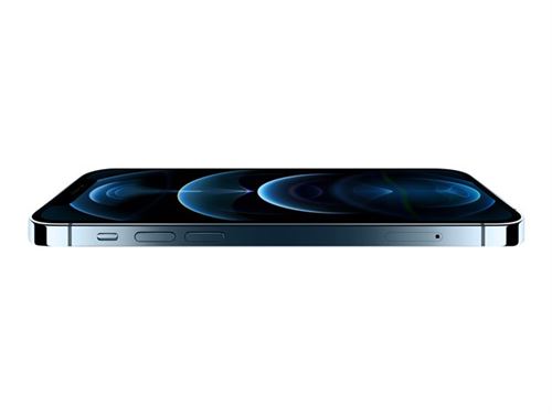 Apple iPhone 12 Pro - 5G smartphone - double SIM / Mémoire interne 128 Go - écran OLED - 6.1" - 2532 x 1170 pixels - 3 x caméras arrière 12 MP, 12 MP, 12 MP - front camera 12 MP - bleu Pacifique État correct N/A reconditionné disponible sur Fnac
