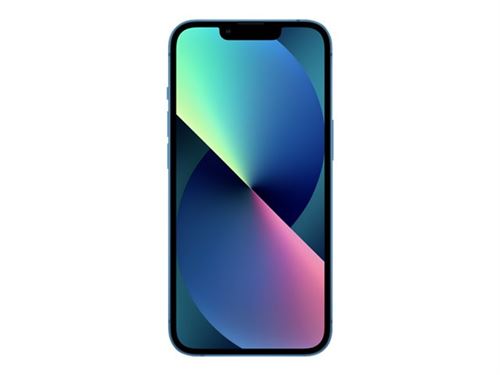 Apple iPhone 13 - 5G smartphone - double SIM / Mémoire interne 512 Go - écran OLED - 6.1" - 2532 x 1170 pixels - 2x caméras arrière 12 MP, 12 MP - front camera 12 MP - bleu État correct N/A reconditionné disponible sur Fnac