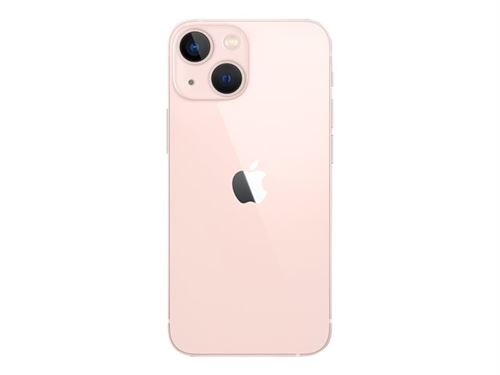 Apple iPhone 13 mini - 5G smartphone - double SIM / Mémoire interne 128 Go - écran OLED - 5.4" - 2340 x 1080 pixels - 2x caméras arrière 12 MP, 12 MP - front camera 12 MP - rose État correct N/A reconditionné disponible sur Fnac