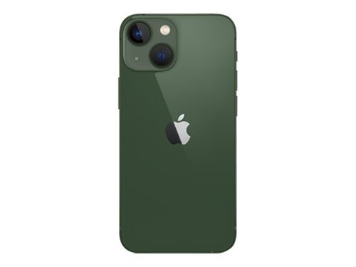 Apple iPhone 13 mini - 5G smartphone - double SIM / Mémoire interne 256 Go - écran OLED - 5.4" - 2340 x 1080 pixels - 2x caméras arrière 12 MP, 12 MP - front camera 12 MP - vert État correct N/A reconditionné disponible sur Fnac