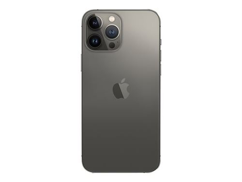 Apple iPhone 13 Pro Max - 5G smartphone - double SIM / Mémoire interne 128 Go - écran OLED - 6.7" - 2778 x 1284 pixels (120 Hz) - 3 x caméras arrière 12 MP, 12 MP, 12 MP - front camera 12 MP - graphite État correct N/A reconditionné disponible sur Fnac
