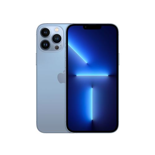 Apple iPhone 13 Pro Max - 5G smartphone - double SIM / Mémoire interne 128 Go - écran OLED - 6.7" - 2778 x 1284 pixels (120 Hz) - 3 x caméras arrière 12 MP, 12 MP, 12 MP - front camera 12 MP - bleu sierra État correct - 713,81 € Apple iPhone 13 Pro Max - 5G smartphone - double SIM / Mémoire interne 128 Go - écran OLED - 6.7" - 2778 x 1284 pixels (120 Hz) - 3 x caméras arrière 12 MP, 12 MP, 12 MP - front camera 12 MP - bleu sierra État correct N/A reconditionné disponible sur Fnac