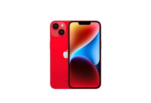 Apple iPhone 14 6,1'' 256 Go (PRODUCT) Rouge Reconditionné avec Batterie neuve État correct N/A reconditionné disponible sur Fnac