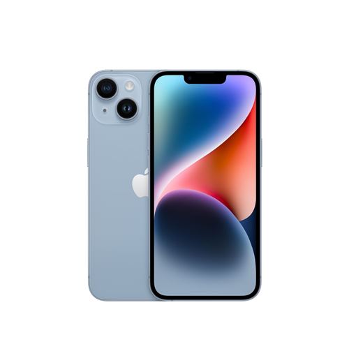 Apple iPhone 14 6.1" 5G Double SIM 128 Go Bleu État correct Apple reconditionné disponible sur Fnac