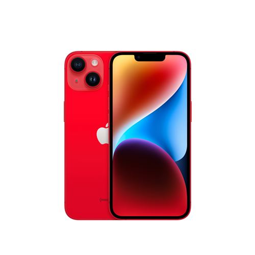 Apple iPhone 14 6.1" 5G Double SIM 128 Go (PRODUCT) RED État correct Apple reconditionné disponible sur Fnac