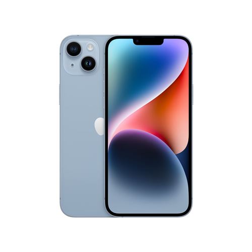 Apple iPhone 14 Plus 6.7" 5G Double SIM 256 Go Bleu État correct Apple reconditionné disponible sur Fnac