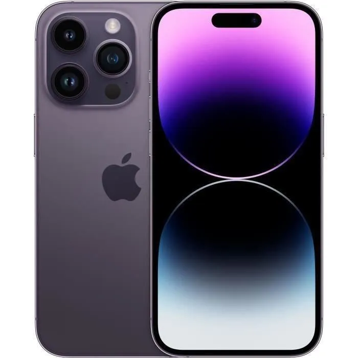 APPLE iPhone 14 Pro 512GB Deep Purple - Reconditionné - Excellent état Reconditionné - 554,93 € APPLE iPhone 14 Pro 512GB Deep Purple - Reconditionné - Excellent état Reconditionné Apple reconditionné disponible sur Cdiscount Seconde Vie
