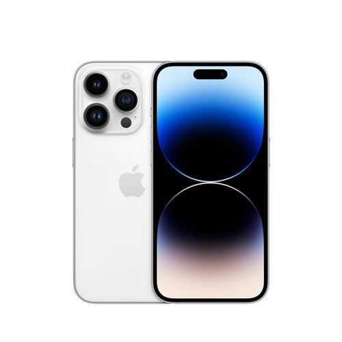 Apple iPhone 14 Pro 6,1" 5G Double SIM 512 Go Argent État correct Apple reconditionné disponible sur Fnac