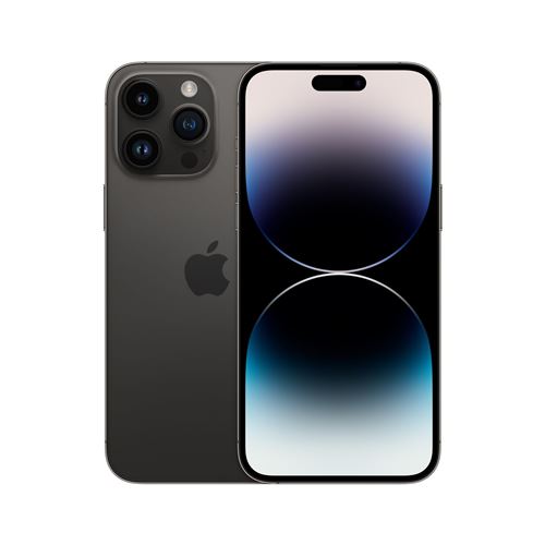 Apple iPhone 14 Pro Max 6,7"" 5G Double SIM 128 Go Noir sidéral État correct Apple reconditionné disponible sur Fnac