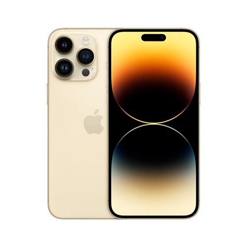 Apple iPhone 14 Pro Max 6,7" 5G Double SIM 256 Go Or État correct Apple reconditionné disponible sur Fnac