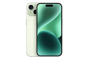 Apple iPhone 15 6,1'' 128 Go vert Reconditionnné avec Batterie neuve Très bon état reconditionné disponible sur Darty